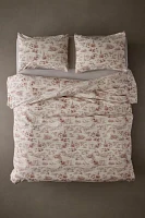 Western Toile Duvet Set