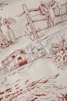 Western Toile Duvet Set