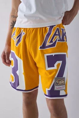 Mitchell & Ness NBA Los Angeles Lakers Dennis Rodman Maxxed Basketball Short