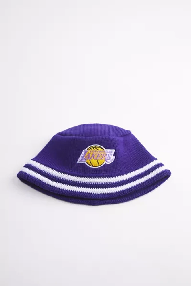 Mitchell & Ness Los Angeles Lakers NBA Knucket Knit Bucket Hat