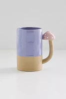 Shroomie Mushroom Handle Ceramic Mug