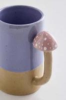 Shroomie Mushroom Handle Ceramic Mug