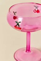 Cherry Icon Coupe Glass