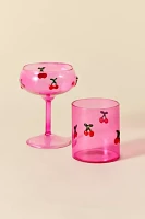 Cherry Icon Coupe Glass