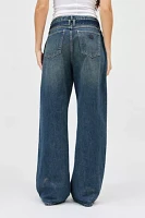 Abrand 95 Iveta Super Baggy Belted Jean