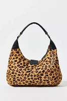 Silence + Noise Cheetah Print Hobo Bag