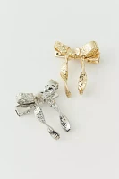 Metal Hair Bow Clip Set