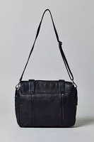 Classic Leather Messenger Bag