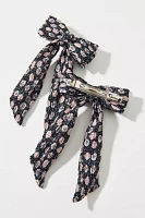 Ditsy Floral Hair Bow Clip Set