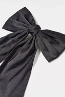 Matte Satin Hair Bow Clip