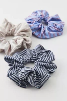 Stripe Scrunchie Set