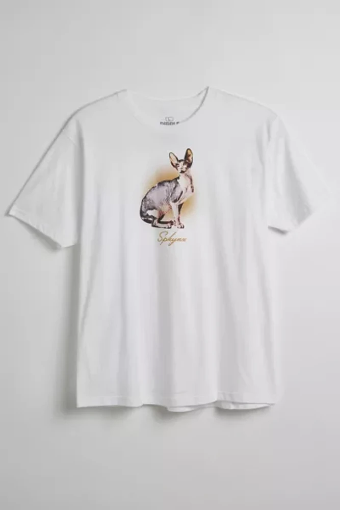 Sphynx Cat Graphic Tee