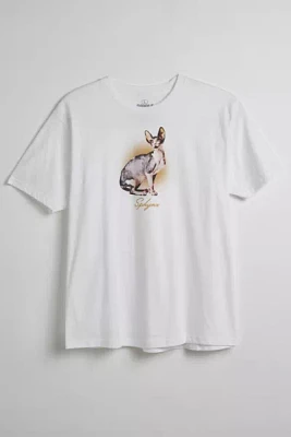 Sphynx Cat Graphic Tee