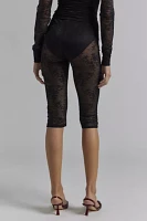 AFRM Gemma Lace Capri Pant