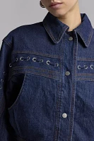 Silence + Noise Hannah Western Denim Jacket