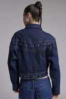 Silence + Noise Hannah Western Denim Jacket