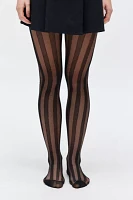 Sheer Striped Tights