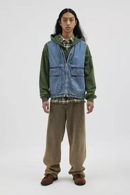 Urban Renewal Vintage Denim Cargo Vest