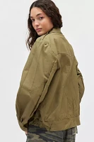 Urban Renewal Vintage Star Button Surplus Jacket