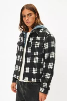 BDG Cabin Plaid Long Sleeve Overshirt