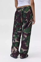 Urban Renewal Vintage Camo Windbreaker Pant