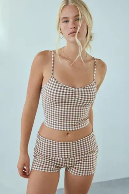Out From Under Bec Pinch Front Fitted Cami