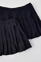 Urban Renewal Remade Solid Pleated Mini Skirt