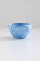 Bow Textured Ceramic Snack Bowl