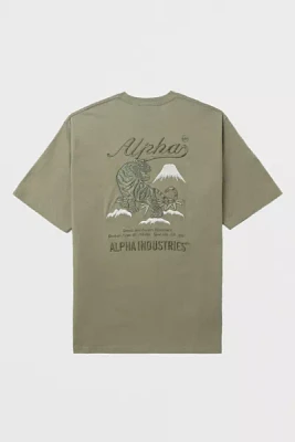 Alpha Industries Embroidered Tiger Tee