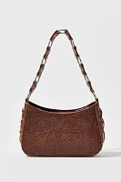 Silence + Noise Kez Boho Stamped Laced Shoulder Bag