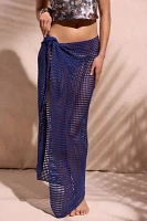 Bananhot Blue Midi Net Sarong