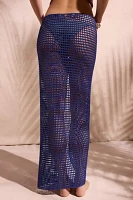 Bananhot Blue Midi Net Sarong