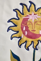 Sun Embroidered Wall Hanging