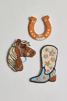 Beaded Western Icon Wall Hanging Set