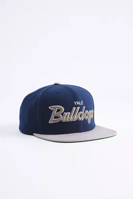 Mitchell & Ness Yale Bulldogs Script Snapback Hat