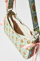 Kimchi Blue Kez Printed Ribbon-Laced Shoulder Bag