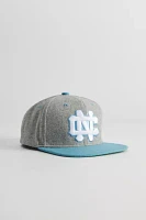 Mitchell & Ness NCAA University Of North Carolina Melton Patch Snapback Hat