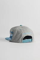 Mitchell & Ness NCAA University Of North Carolina Melton Patch Snapback Hat