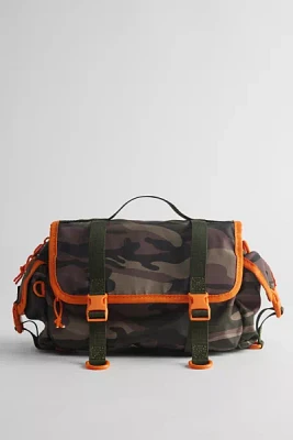 Camo Pattern Duffle Crossbody Messenger Bag