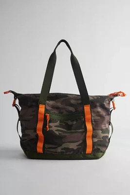 Camo Pattern Nylon Tote Bag