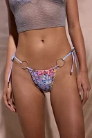 Agua Bendita Alexis Silver Garden Bikini Bottom