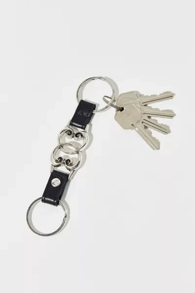 Western Leather Keychain