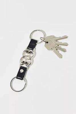 Western Leather Keychain