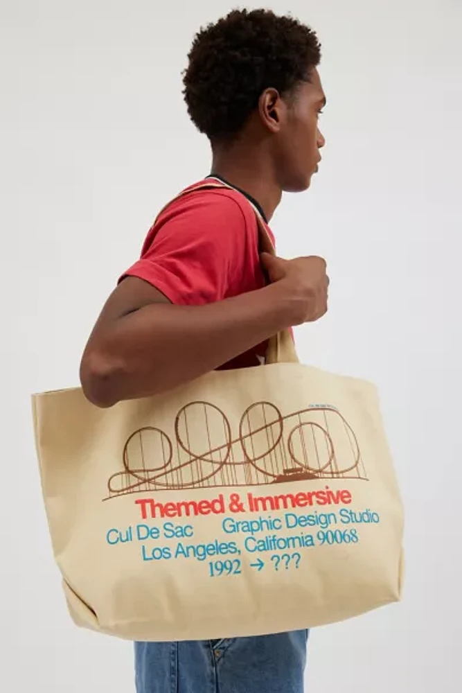 Cul De Sac Amusement Park Tote Bag