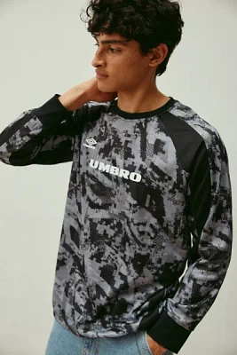 Umbro Printed Long Sleeve Jersey Tee