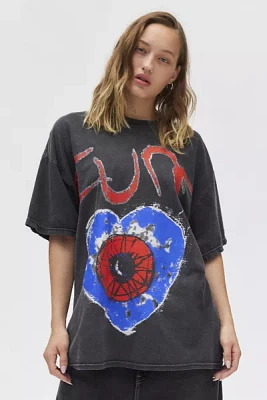 The Cure Wish Tour Graphic T-Shirt Dress