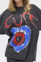 The Cure Wish Tour Graphic T-Shirt Dress