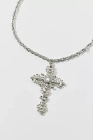 Cross Long Pendant Necklace