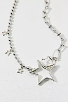 Star Mixed Chain Necklace