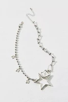 Star Mixed Chain Necklace